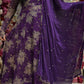 RAKHI SPECIAL ANARKALI DESIGN 3-PIECE SUIT WITH SEQUENCE HAND WORK AND CHIFFON DUPATTA (PURPLE) ##SP081
