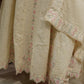 MAL COTTAN FABRIC 3-PIECE SUIT WITH HEAVY EMBROIDERY WORK ##SP082