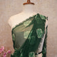 CHIFFON FABRIC WASHABLE HANDWORK SAREE WITH BANDHEJ & CUTWORK BORDER (WITH BLOUSE) ##SR557