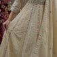 MAL COTTAN FABRIC 3-PIECE SUIT WITH HEAVY EMBROIDERY WORK ##SP082
