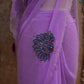 HANDWORK RAJWADI SAREE ON GEORGETTE FABRIC (WITH BLOUSE) ##SR0252