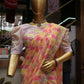 RAJASTHANI LEHRIYA SAREE WITH DORI & SEQUANCE WORK ON GEORGETTE FABRIC (WITH BLOUSE)    ##SR0259