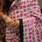 MAL COTTON FABRIC QUIRKY DESIGN SAREE (WITH BLOUSE)   ##SR0260
