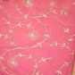 ROYAL GEORGETTE FABRIC GOTA PATTI JAAL WORK (WITH RUNNING BLOUSE)  ##SR0301
