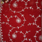 ROYAL GEORGETTE FABRIC GOTA PATTI JAAL WORK (WITH RUNNING BLOUSE)  ##SR0301
