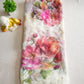 FLOWER PRINT RAJPUTI SAREE WITH AARI TARI WORK ( WITHOUT BLOUSE) ##SR0309