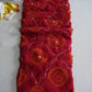BANDHANI SPECIAL RAJWRI SAREE WITH AARI TARI WORK (WITHOUT BLOUSE)       ##SR0310
