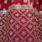 Full-Flair Rajwadi Lehenga with Banarasi Zari Weaving with Jal Dupatta with Sequence work ##LC018