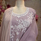 pure cotton fabric embroidery work suit with paint ##SP005