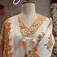 Pure Cotton sanganeri suit with printed bottam & dupatta ##SP009