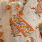 Pure Cotton sanganeri suit with printed bottam & dupatta ##SP009