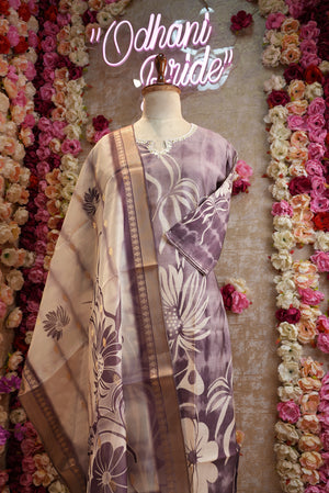 Flex cotton fabric Straight fit suit digital print ##SP012
