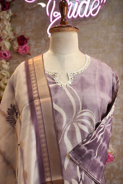 Flex cotton fabric Straight fit suit digital print ##SP012