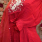 Pure Chinon fabric round Pintex suit with digital print dupatta ##SP013