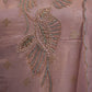 BABY PINK COLOUR TISSUE FABRIC CUTDANA AND ZARDOZI HANDWORK SUIT WITH DUPPATA     ##SP088