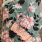 Flower print cotton CO-ORD set with less pattern ##SP018