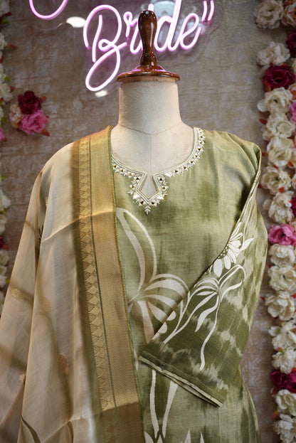 Flex cotton fabric Straight fit suit digital print ##SP012