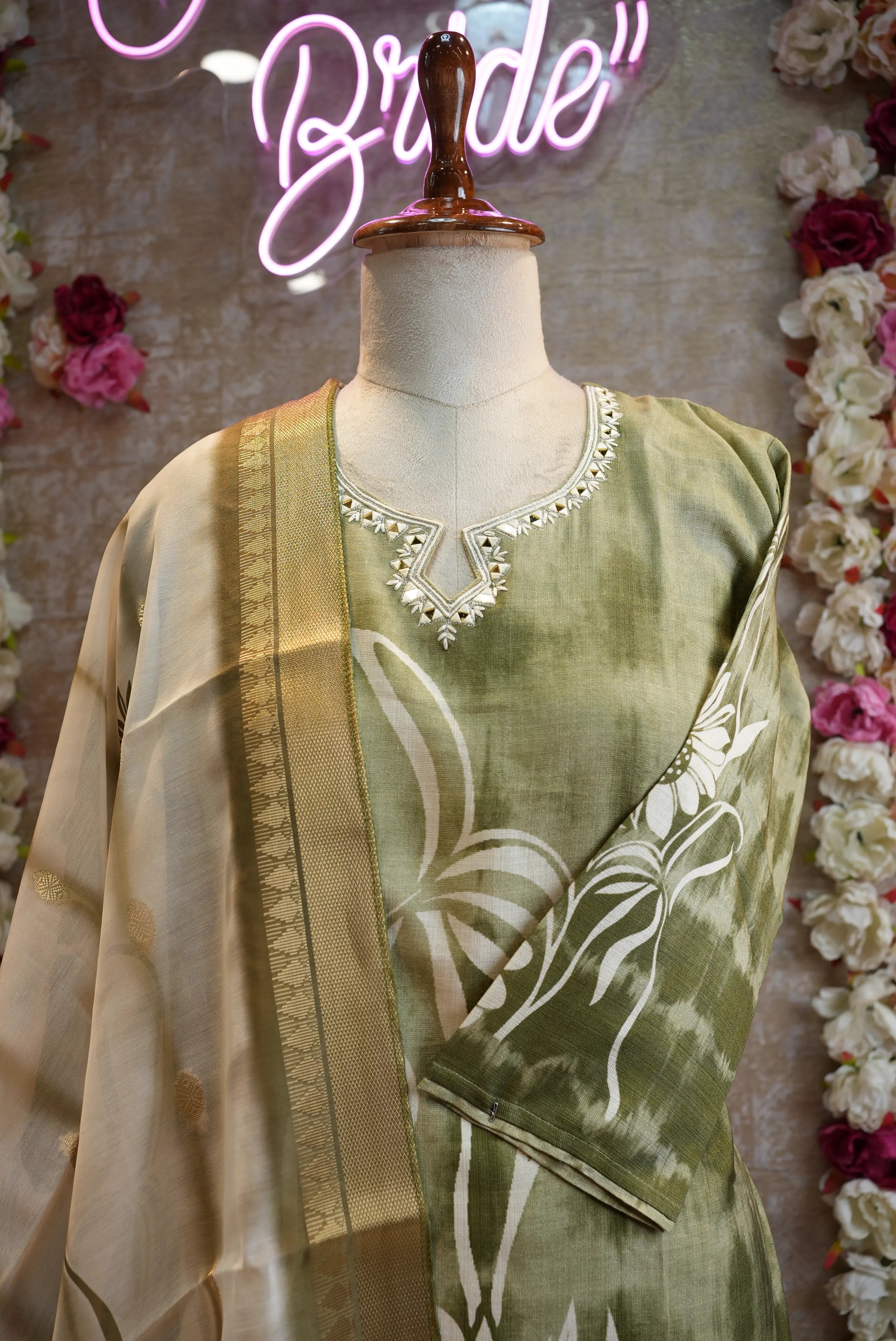 Flex cotton fabric Straight fit suit digital print