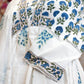 Cotton anarkali suit with sanganeri print ##SP023