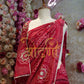 RAJASTHANI BANDHANI SAREE WITH GOTAPATTI WORK ##SR028
