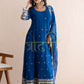 GEORGETTE FABRIC ANARKALI 3-PIECE SUIT WITH DUPATTA  ##SP095