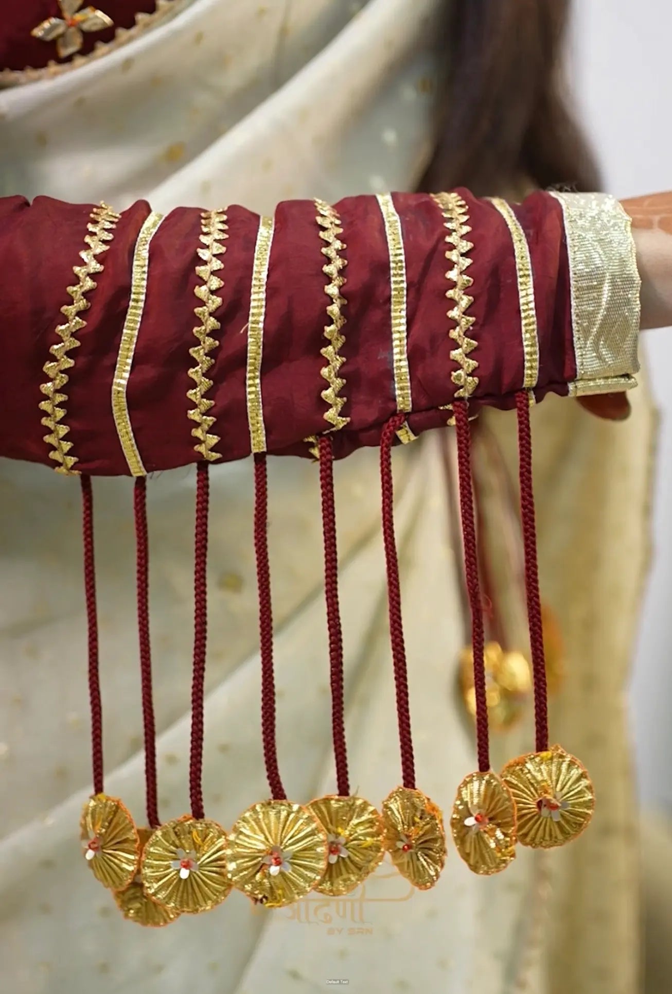 Full Sleeves Rajasthani Angi Blouse with Kachi Gota Patt (PRE-BOOKING ITEM)