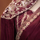 Luxury Heavy Stitch Blouse Saree – Perfect for Special Occasions ##SR0256