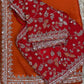 SEQUENCE AND CUTDANA HANDWORK SAREE WITH HEAVY BLOUSE ##SR0236