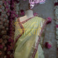 GOTTA PATTI WROK SAREE WITH ZARI WEAVING ##SR030