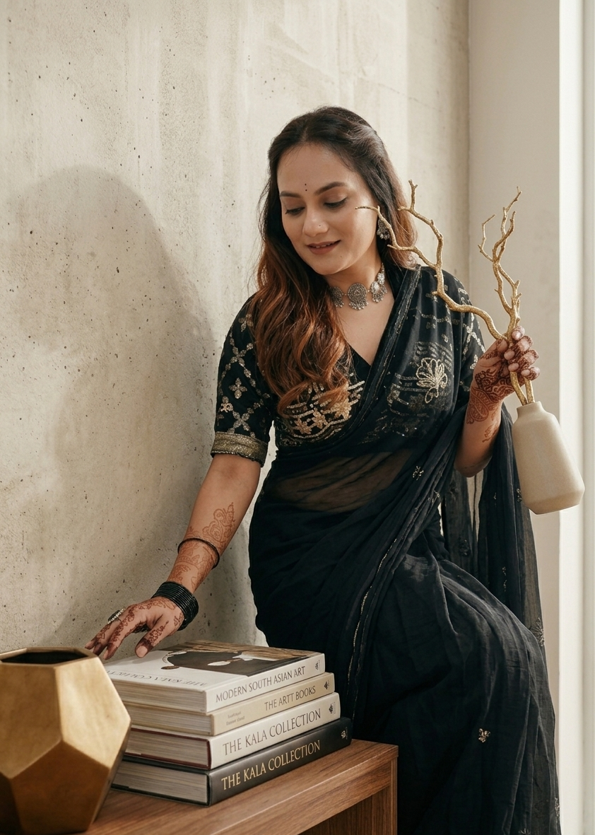 Purvi Rajasthani Aangi Blouse with Gota Patti Work (PRE-BOOKING ITEM)