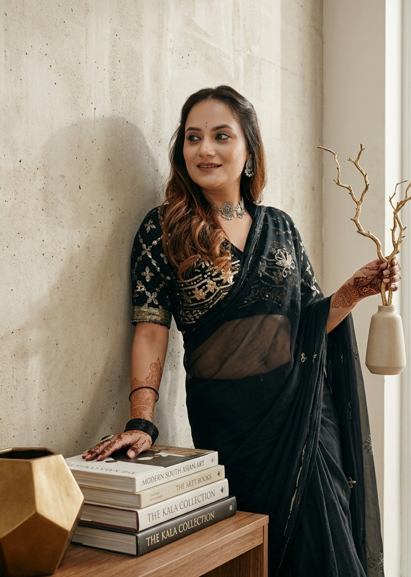 Purvi Rajasthani Aangi Blouse with Gota Patti Work (PRE-BOOKING ITEM)