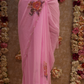 HANDWORK RAJWADI SAREE ON GEORGETTE FABRIC (WITH BLOUSE) ##SR0252