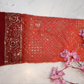 Rajwadi saree with aari-tari work on georgette fabric ##SR0162