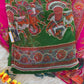 CHIFFON FABRIC SAREE WITH DANDIYA PRINT AND CUTDANA WORK (WITH BLOUSE)  ##SR0364