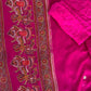 CHIFFON FABRIC SAREE WITH DANDIYA PRINT AND CUTDANA WORK (WITH BLOUSE)  ##SR0364