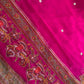 CHIFFON FABRIC SAREE WITH DANDIYA PRINT AND CUTDANA WORK (WITH BLOUSE)  ##SR0364