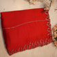 Royal Chinon Fabric Katdana & Jarkan Work Saree with heavy blouse neck border ##SR063