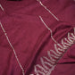 Royal Chinon Fabric Katdana & Jarkan Work Saree with heavy blouse neck border ##SR063