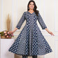 PURE SUPER COTTON 3-PIECE SUIT WITH DUPATTA (BLUE) SNV ##SP046