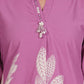 PURE SUPER COTTON CO-ORD SET SUIT (PURPLE) SNV ##SP053