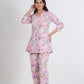 PURE SUPER COTTON CO-ORD SET SUIT (BABY PINK) SNV ##SP051