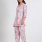 PURE SUPER COTTON CO-ORD SET SUIT (BABY PINK) SNV ##SP051