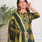 PURE SUPER COTTON 3-PIECE SUIT WITH DUPATTA (GREEN) ##SP045