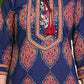 PURE SUPER COTTON 3-PIECE SUIT WITH DUPATTA (BLUE) SNV ##SP043
