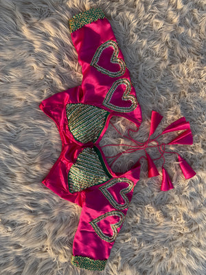 HIRA SITARA RAJSTHANI ANGI BLOUSE WITH GOTA PATTI HANDWORK  (PRE-BOOKING ITEM) ##HB0102