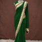 FESTIVE RAJASTHANI TRADITIONAL CHARKHI GOTA PATTI HANDWORK SAREE WITH AANGI BLOUSE   ##SR423