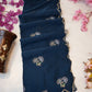 Shimmer Chiffon Sequence with Hand Work Buta and Border ##SR014