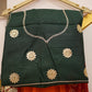 Rajasthani chunri Georgette saree with contrast blouse ##SR0151