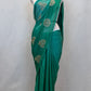 ROYAL CHIFFON FABRIC SAREE WITH VINTAGE SEQUENCE,CUTDANA BUTA WORK  ##SR592