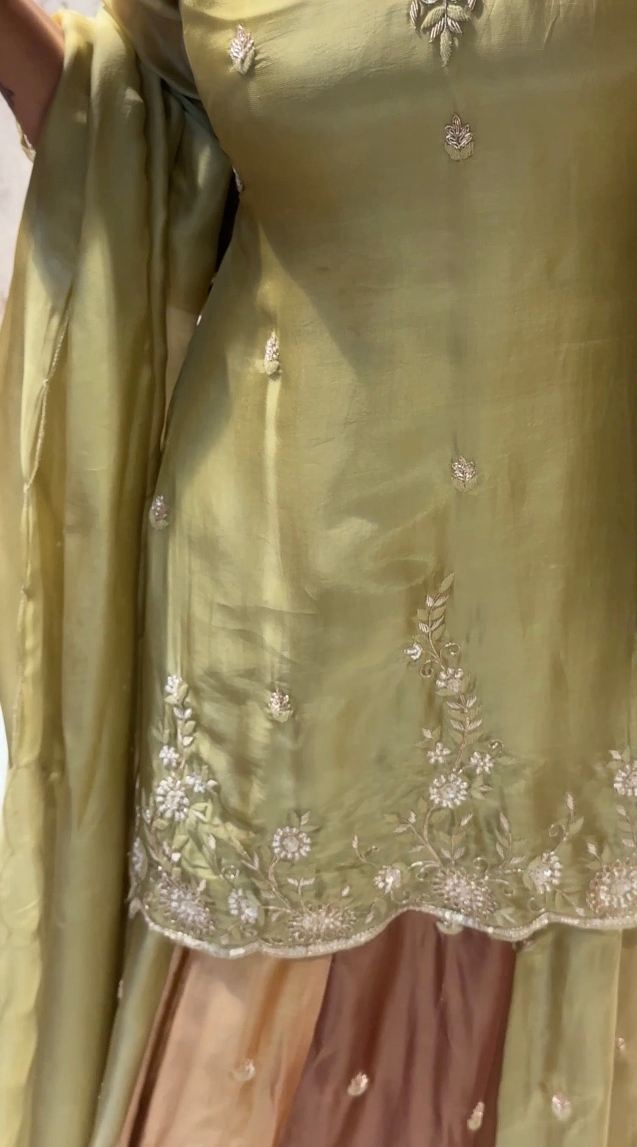 Kalkatta Handwork Sharara Suit